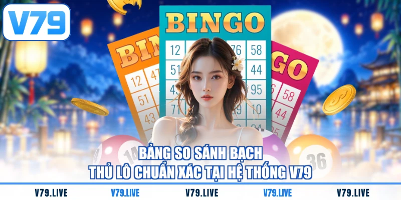 Bảng so sánh bạch thủ lô chuẩn xác tại hệ thống V79